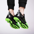 Novo estilo de moda marca voar malha sapatos de corrida voando tecido respirável sapatos de caminhada de fitness